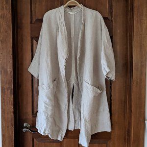 Elizabeth Suzann Harper Jacket in Flax Linen